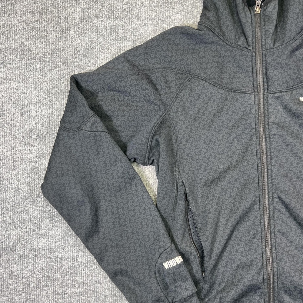 The North Face Summit Series WindWall Jacket Womens Medium Gray Hooded Softshell - Picture 3 of 13